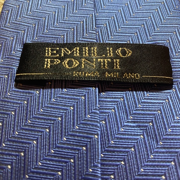 Men’s Emilio Ponti Tie - Picture 3 of 5